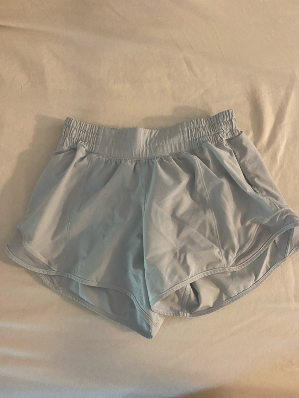 lululemon athletica Light Blue Women's Running Shorts